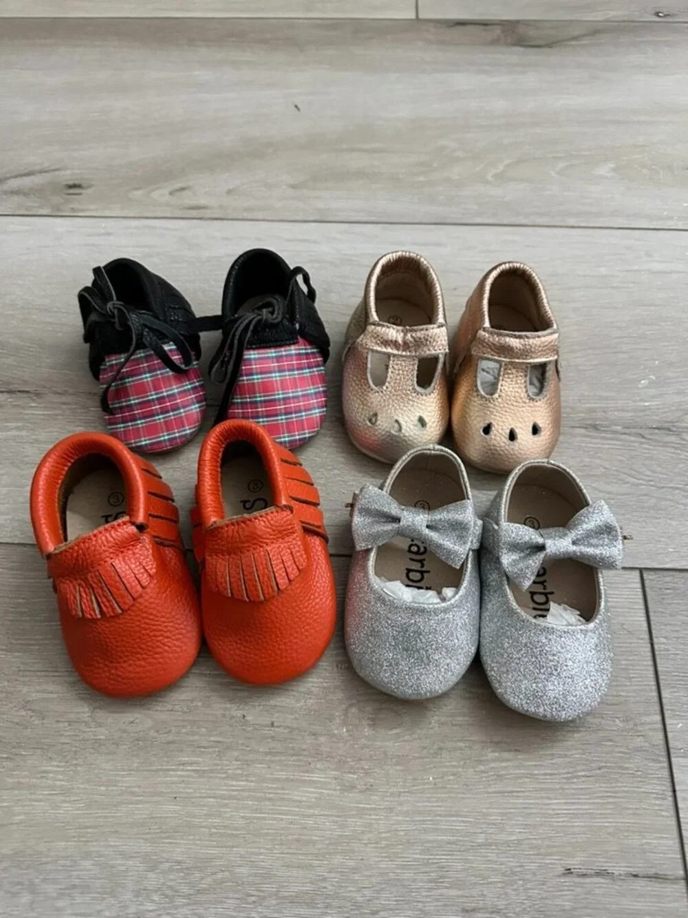 4 pairs Size 2 Size 3 lots Baby Shoes Lots Flash Sale toddler Shoes Sandals
